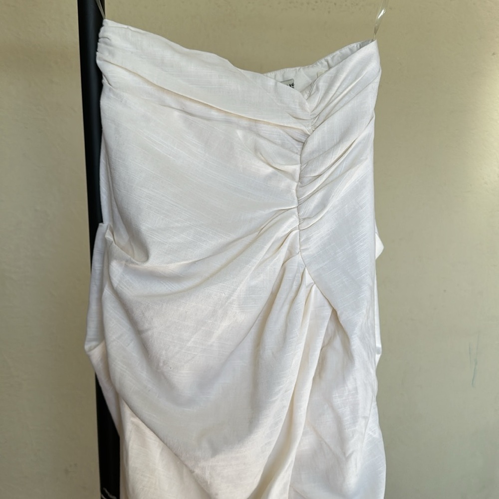 HOUSE OF CB 'Jada' White Maxi Wrap Skirt NWOT size XS - Picture 6 of 10